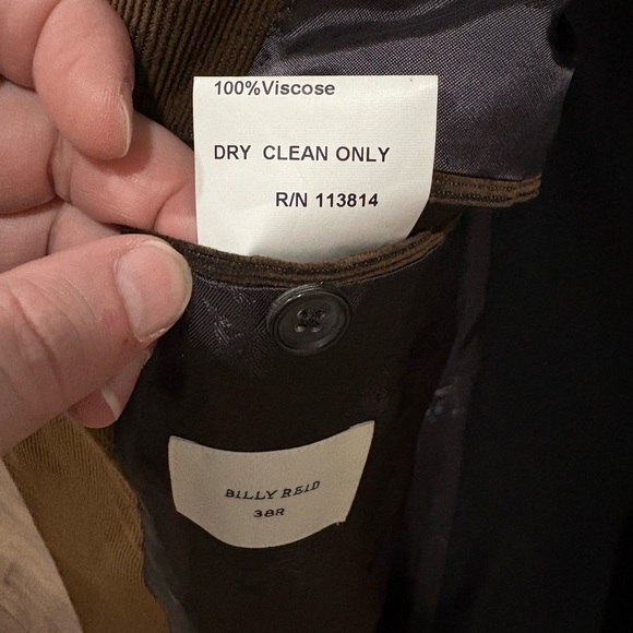 Billy Reid made in Italy Luxurious single button blazer 38R - Picture 9 of 9